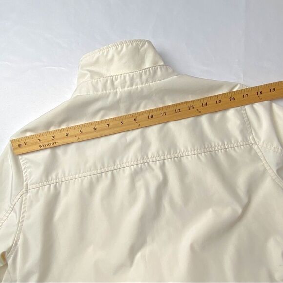 Calvin Klein Off White Anorak Packable Jacket Size Medium - Picture 12 of 16
